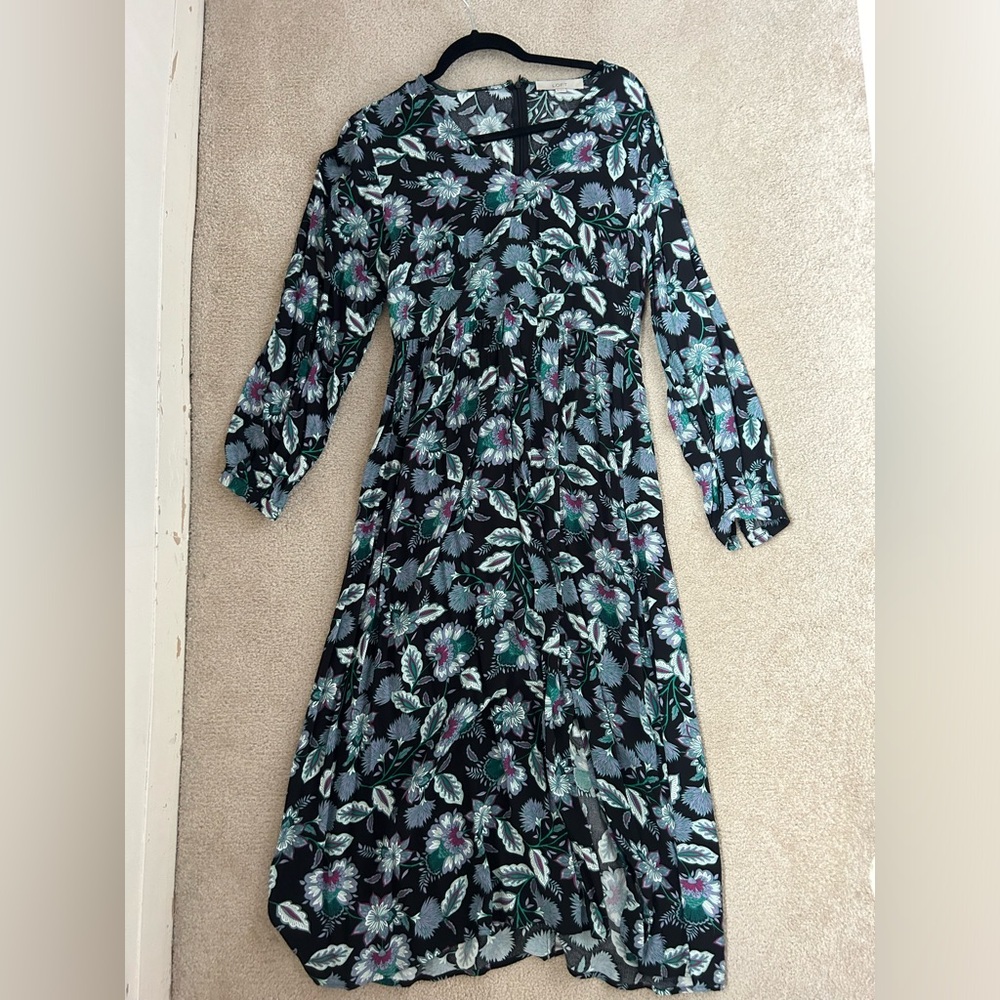 Set of two Loft floral midi dresses size 6